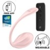 Estimulateur Point G Pétale Nervuré Télécommande Rose App Gratuite