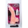 Cock Dildo Realístico Com Vibração 21.6 Cm
