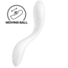 Rrrolling Pleasure Vibrateur Point G Blanc