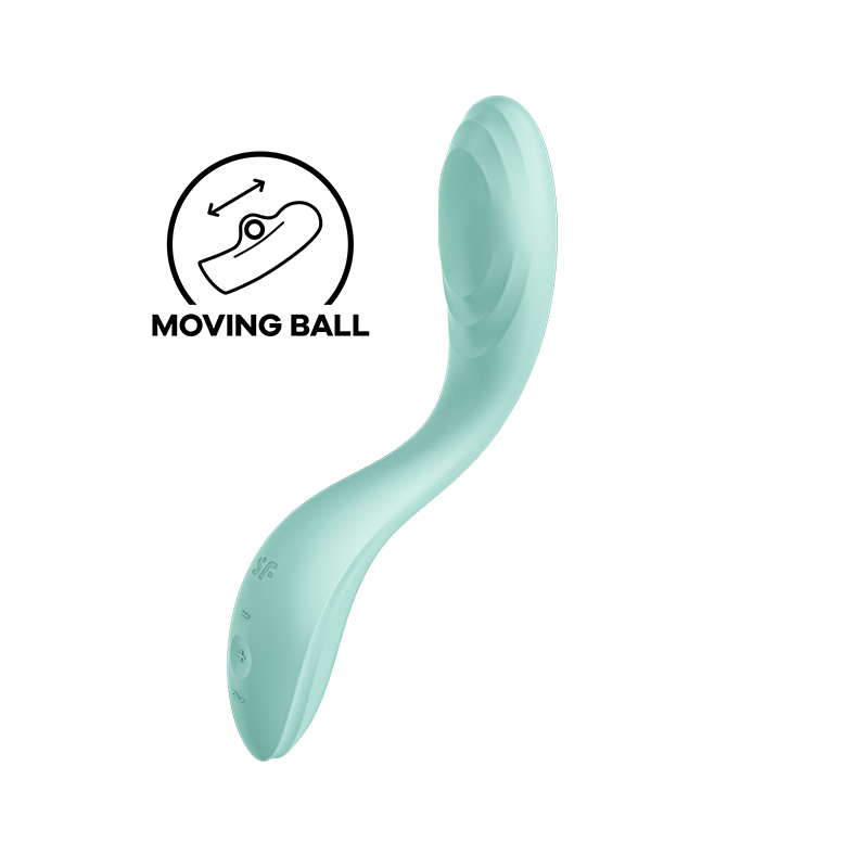 Rrrolling Pleasure Vibrator Punctul G Verde