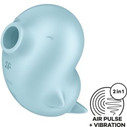 Sassy Seal Stimulator & Vibrator Blå