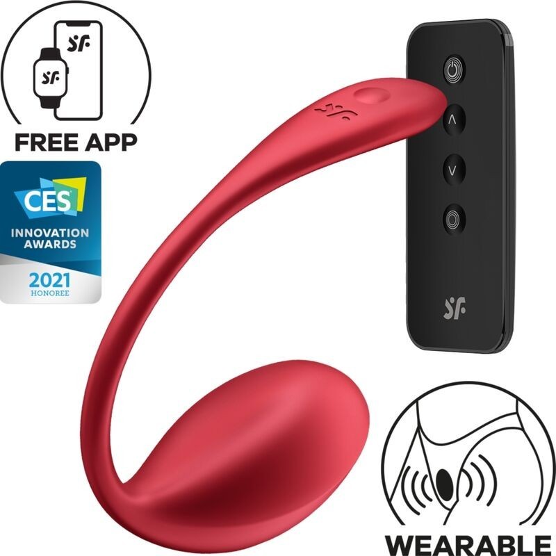 Shiny Petal Stimulateur Point G Télécommande Rouge App Gratuite
