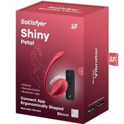 Shiny Petal Estimulador Punto G Control Remoto Rojo App Gratuita