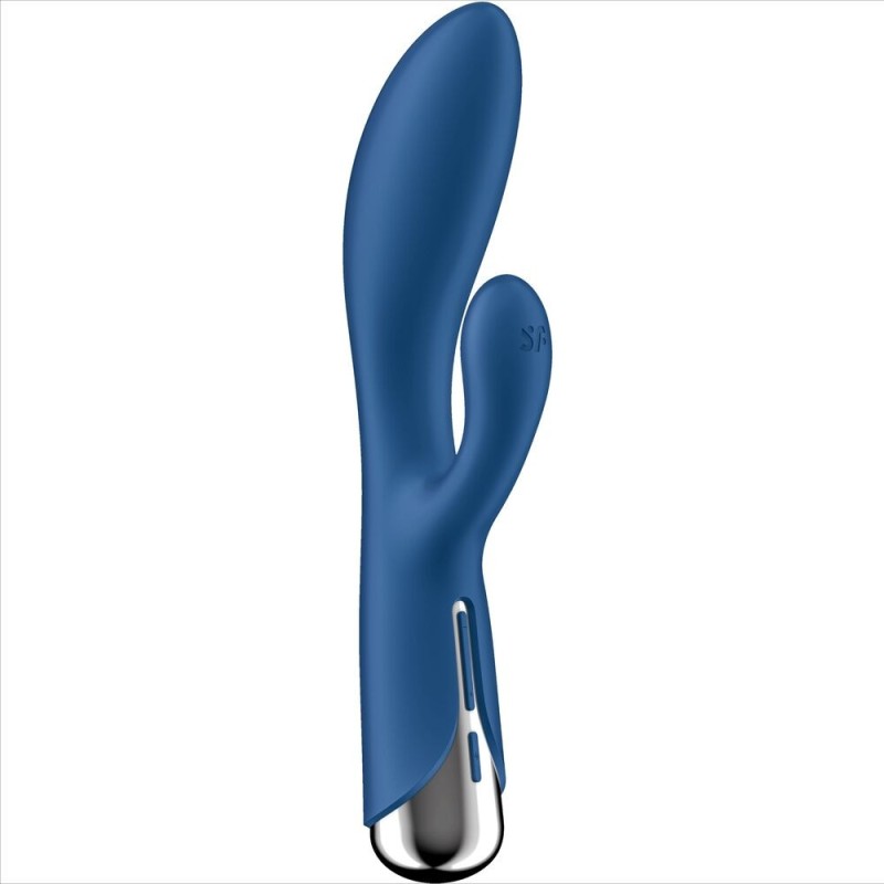 Spinning Rabbit 1 Clitoris- en G-puntstimulatie Blauw