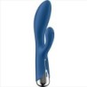 Spinning Rabbit 1 Clitoris- en G-puntstimulatie Blauw