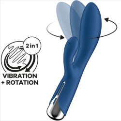 Spinning Rabbit 1 Stimulation Klitoris und G-Punkt Blau