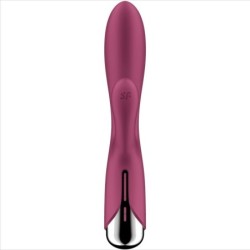Spinning Rabbit 1 Clitoris- en G-punt Stimulatie Rood