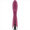 Spinning Rabbit 1 Clitoris- en G-punt Stimulatie Rood