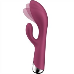 Spinning Rabbit 1 Clitoris- en G-punt Stimulatie Rood