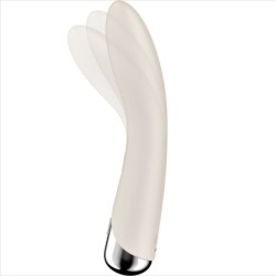 Spinning Vibe 1 Vibrador Rotador Ponto G Bege