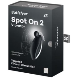 Spot On 2 Vibrador Lay-On Preto
