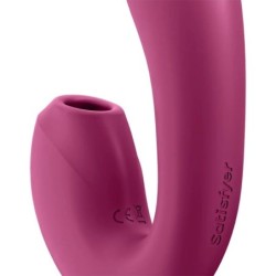 Sunray Stimolatore Y Vibratore App Rosso