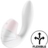 Supernova Estimulador e Vibrador Branco