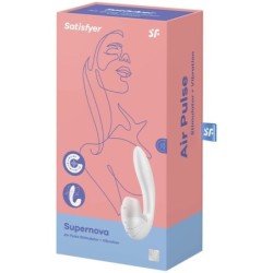 Supernova Estimulador I Vibrador Blanc