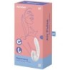 Supernova Estimulador e Vibrador Branco