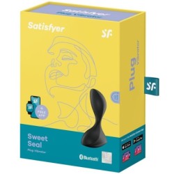 Sweet Seal Plug Vibrator App Crni