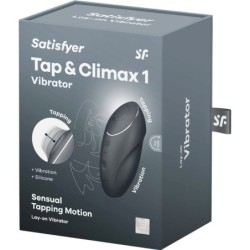 Tap & Climax 1 Vibračný Lay-On Čierny