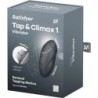 Tap & Climax 1 Vibračný Lay-On Čierny