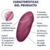 Tap & Climax 1 Raudonas Lay-On Vibratorius