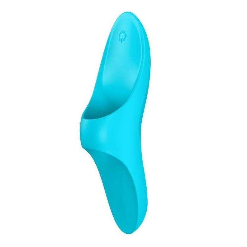 Teaser Vibrátoros Gyűszű Kék Light