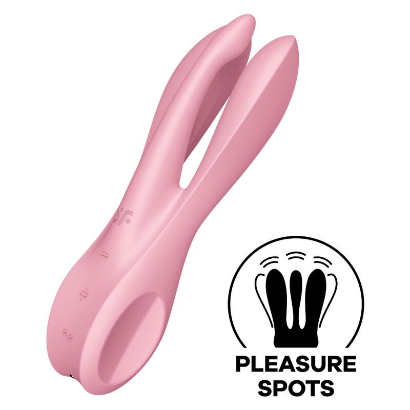 Threesome 1 Roze Vibrator