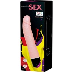 Farbenfrohe Sex Vibration Und Rotation 24 Cm