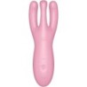 Threesome 4 Vibrador App Rosa