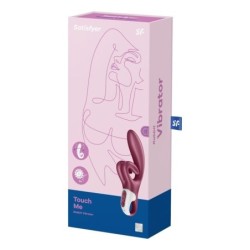 Touch Me Rabbit Vibrator Rød