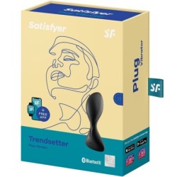 Trendsetter Plug Vibrador App Preto