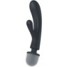 Triple Lover Vibrerende Rabbit Vibrator Grijs