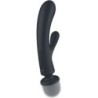 Triple Lover Vibrerende Rabbit Vibrator Grijs