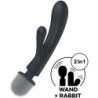 Triple Lover Vibrerende Rabbit Vibrator Grijs