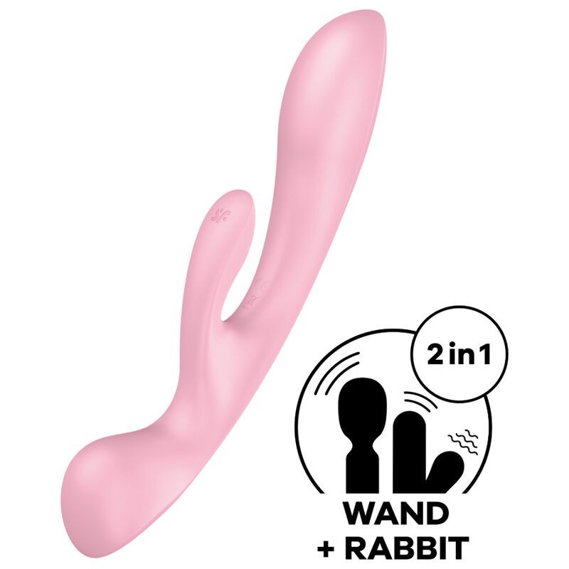 Triple Oh Vibratore Ibrido Rosa