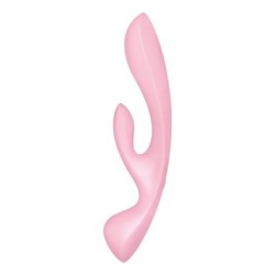 Triple Oh Vibrador Híbrid Rosa