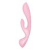 Triple Oh Vibratore Ibrido Rosa