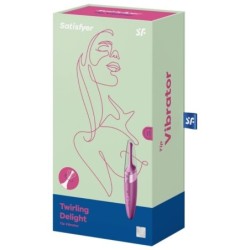 Twirling Delight Clitoris Stimulator Paars