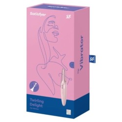 Twirling Delight Klitoris-Stimulator Rosa