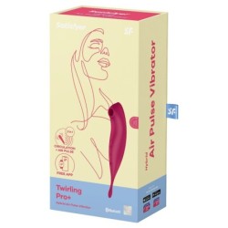 Twirling Pro+ Y-Stimulaator ja vibraator App punane