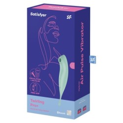 Twirling Pro+ Y-Stimulaator ja vibraator, roheline, äpi toega
