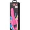 Colorful Sex Vibrador Realistico Rosa 23 Cm