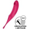 Twirling Pro Stimulator & Vibrator Rood