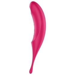 Twirling Pro Estimulador i Vibrador Vermell