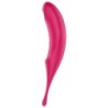 Twirling Pro Estimulator og Vibrator Rød