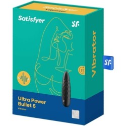 Ultra Power Bullet 5 Fekete Vibráló Golyó