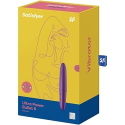 Ultra Power Bullet 6 Balle Vibrante Violette