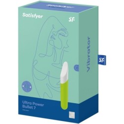 Ultra Power Bullet 7 Glonț Vibrator Verde