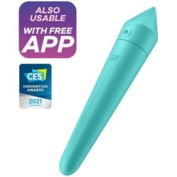 Ultra Power Bullet 8 Bala Vibradora Turquesa