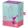Viva La Vulva 3 Auflegevibrator Violett
