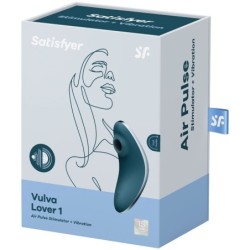 Vulva Lover 1 Estimulador e Vibrador Azul