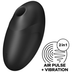 Amant de la vulve 3 Stimulateur et vibromasseur Noir